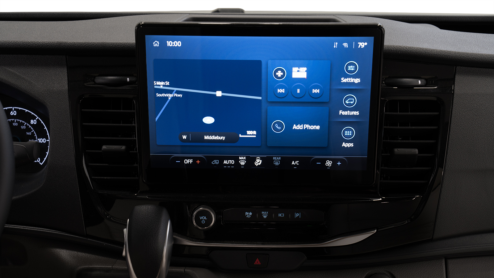 12 in. SYNC 4 HD/NAV/IACC Multi-Function Display